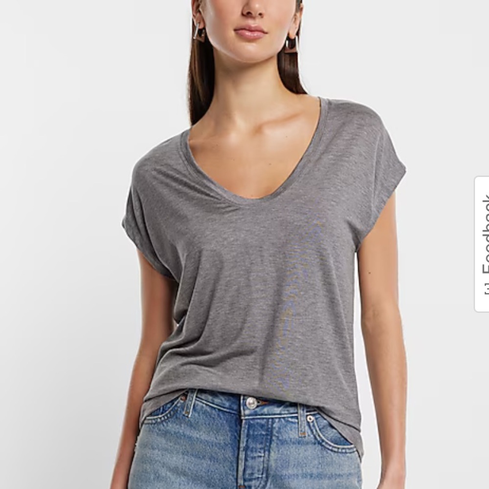 BP Relaxed Scoop Neck Tunic Tee
